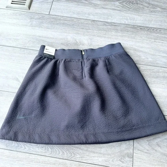 NWT NIKE SPORTSWEAR Tech Pack Oil Grey A-Line Pocket Mini Skirt - Picture 14 of 16